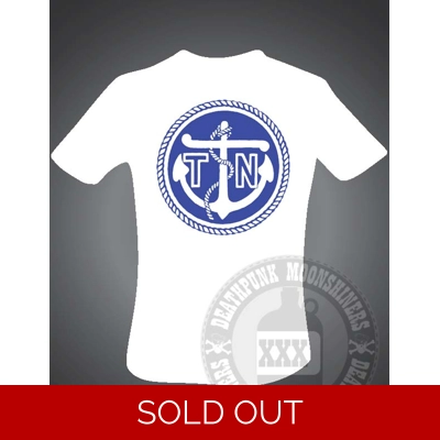 Turbonegro 'Navy Anchor' T shirt